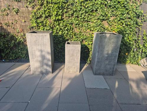 Plantenbakken (3), Tuin en Terras, Tegels en Klinkers, Zo goed als nieuw, Overige typen, Beton, 10 m² of meer, Ophalen of Verzenden