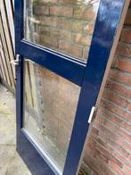 Buitendeur met enkel glas, Ophalen, Gebruikt, 80 tot 100 cm, 200 tot 215 cm