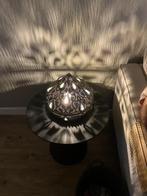 Marokkaanse tafellamp met ingelegde glazen stenen, Huis en Inrichting, Stoffering | Behang, Ophalen, Donkerzilver