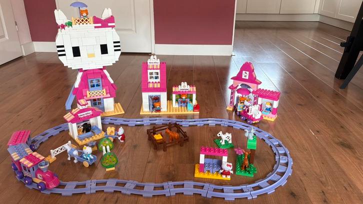 Hello Kitty duplo, Kinderen en Baby's, Speelgoed | Duplo en Lego, Zo goed als nieuw, Duplo, Ophalen of Verzenden