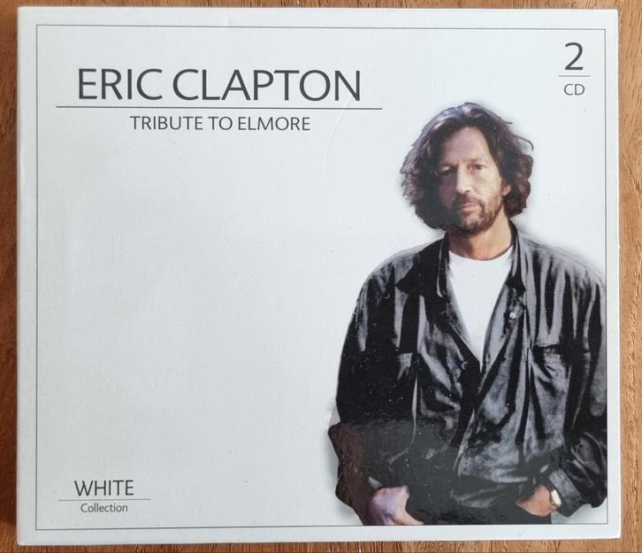 CD Eric Clapton - Tribute to Elmore - White Collection ZGAN, Cd's en Dvd's, Cd's | Pop, Zo goed als nieuw, Boxset, Ophalen of Verzenden
