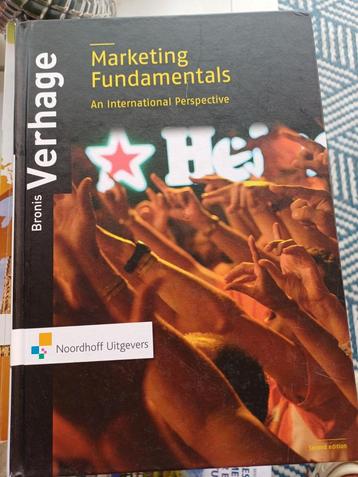 Marketing Fundamentals - Bronis Verhage (2e editie) beschikbaar voor biedingen