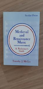 Medieval and Renaissance Music, Ophalen of Verzenden, Zo goed als nieuw, Genre of Stijl, Timothy J. McGee