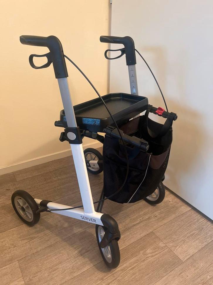 Rehasense Server rollator - lichtgewicht maat L (zith 62 cm), Diversen, Rollators, Lichtgewicht, Ophalen