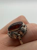 V947 Prachtige zilveren Fischland ring maat 19, Sieraden, Tassen en Uiterlijk, Antieke sieraden, Ophalen of Verzenden, Zilver