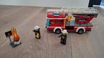 Lego City 60107 Brandweer Ladderwagen, Ophalen of Verzenden, Zo goed als nieuw, Complete set, Lego