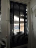 Zwarte Houten Jaloezieën 50mm - KARWEI, Zo goed als nieuw, 100 tot 150 cm, Zwart, 50 tot 100 cm