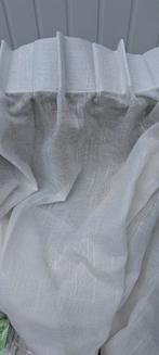 Wit creme gordijn,  inbetween, Ophalen of Verzenden, Wit, 200 cm of meer, 200 cm of meer