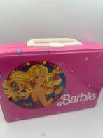 Vintage Barbie roze beautycase accessoiredoos 1990 Barbie, Ophalen of Verzenden