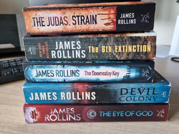 James Rollins - Diverse Engelstalige Paperbacks beschikbaar voor biedingen