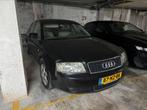 Audi A6 2.4 V6 125KW AUT 2004 Zwart, Auto's, 1490 kg, Beige, Bluetooth, Zwart