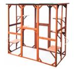 Kattenren voor buiten, Dieren en Toebehoren, Katten-accessoires, Ophalen, Zo goed als nieuw