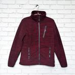 Kjelvik Vest Maat 36 Rood Zwart Leana Fleece Windproof, Verzenden, K, Kjelvik, Maat 36 (S)