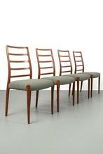 4 Refurbished Model 82 Møller stoelen van Noels Otto Moller, Ophalen, Hout, Overige kleuren, Zo goed als nieuw