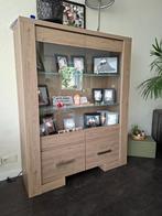 Buffet/vitrine kast, Huis en Inrichting, Kasten | Buffetkasten, Ophalen, Met deur(en), 100 tot 150 cm, Overige materialen