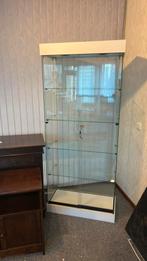 Siletsy vitrine kast, Huis en Inrichting, Kasten | Vitrinekasten, Ophalen, Overige materialen, Met deur(en), 50 tot 100 cm