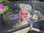 Savic Nero 3 de Luxe kooi met toebehoren voor knaagdier, Kooi, Hamster, Zo goed als nieuw, 75 tot 110 cm