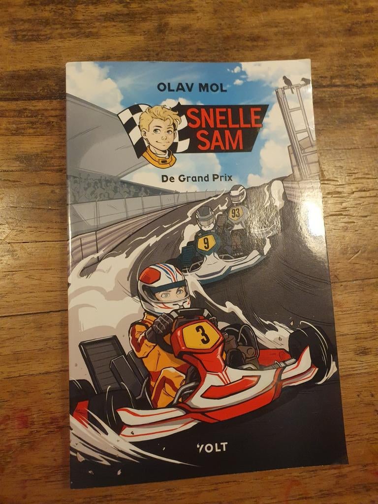 Snelle Sam De Grand Prix van Olav Mol, Boeken, Ophalen, Fictie algemeen, Zo goed als nieuw, Olav Mol