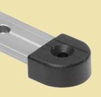 25901 Barton eindstop voor Genuarail 25 mm T-track. € 2,95., Watersport en Boten, Ophalen of Verzenden, Nieuw, Overige typen