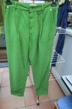 Broek nieuw groen geribd Essentiel mt 38 (28), Kleding | Dames, Broeken en Pantalons, Nieuw, Groen, Lang, Maat 38/40 (M)