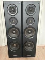 Akai zuilspeakers 160W 8 ohm, Gebruikt, 120 watt of meer, Front, Rear of Stereo speakers, Ophalen
