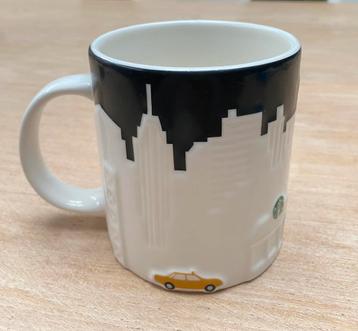 STARBUCKS mok New York skyline taxi 2012 collector beschikbaar voor biedingen