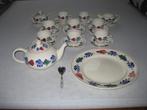 Nw. boerenbont servies ., Ophalen, Nieuw, Aardewerk, Boerenbont