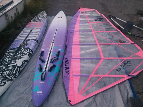Mistral One Design raceboard, evt race tuigage 6.3, Watersport en Boten, Windsurfen, Zo goed als nieuw, Plank, Minder dan 250 cm