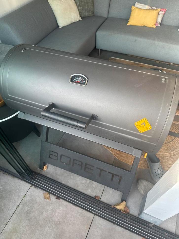 Boretti houtskool barbecue Barilo 107 x 105 x 52 cm, Tuin en Terras, Houtskoolbarbecues, Gebruikt, Ophalen