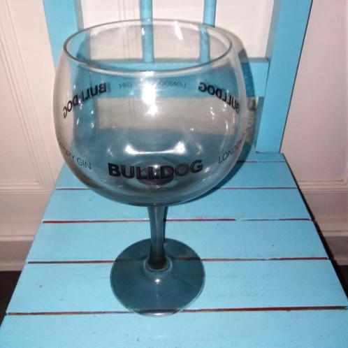 Bulldog londen dry gin glas, Verzamelen, Glas en Borrelglaasjes, Gebruikt, Overige typen, Ophalen