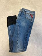 Animo rijbroek jeans kniegrip 140, Dieren en Toebehoren, Paardrijkleding, Ophalen of Verzenden, Gebruikt, Kinderen, Onderkleding