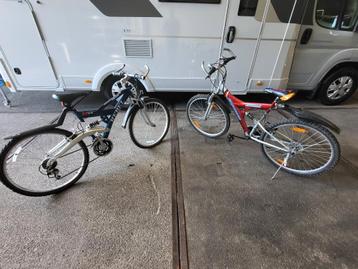 mountainbike, twee stuks 1 week gebruikt beschikbaar voor biedingen