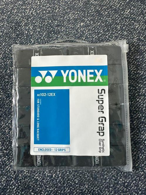 Yonex super grap overgrip 12 stuks, Sport en Fitness, Tennis, Nieuw, Grip of Snaar, Overige merken, Ophalen of Verzenden