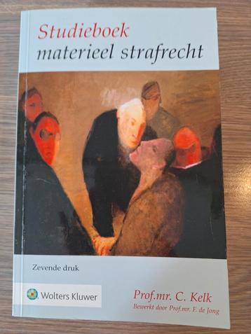Studieboek Materieel Strafrecht - Kelk - 7e druk beschikbaar voor biedingen