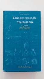 C.W.M. Eelink-Klok - Klein geneeskundig woordenboek, Ophalen of Verzenden, Zo goed als nieuw, C.W.M. Eelink-Klok; H.E. Klok-Donker