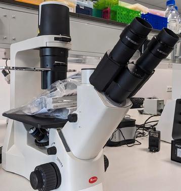 Motic AE2000 Inversiemicroscoop Zo goed als nieuw! beschikbaar voor biedingen