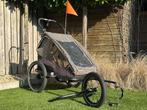 XLC Duo S Fietskar - Kinderkar met extra’s!, Fietsen en Brommers, Fietsaccessoires | Aanhangers en Karren, Ophalen, Vering, Zo goed als nieuw