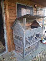 Groot konijnenhok, 3 verdiepingen, Dieren en Toebehoren, Ophalen, 110 cm of meer, Hok, 90 cm of meer