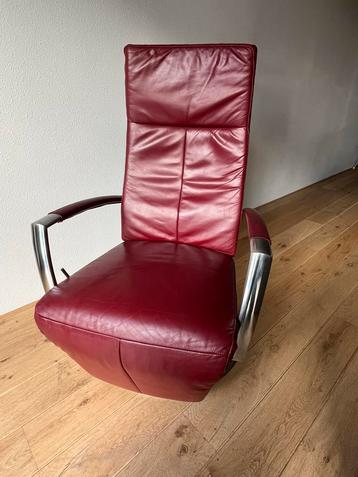 Leren draai / relax fauteuil / stoel beschikbaar voor biedingen