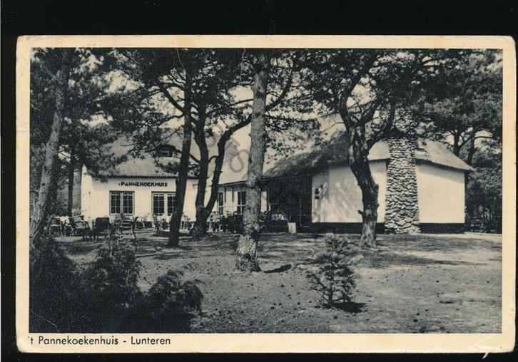Lunteren - Pannekoekenhuis [KRST009-2295, Verzamelen, Ansichtkaarten | Nederland, Gelopen, Gelderland, 1960 tot 1980, Verzenden