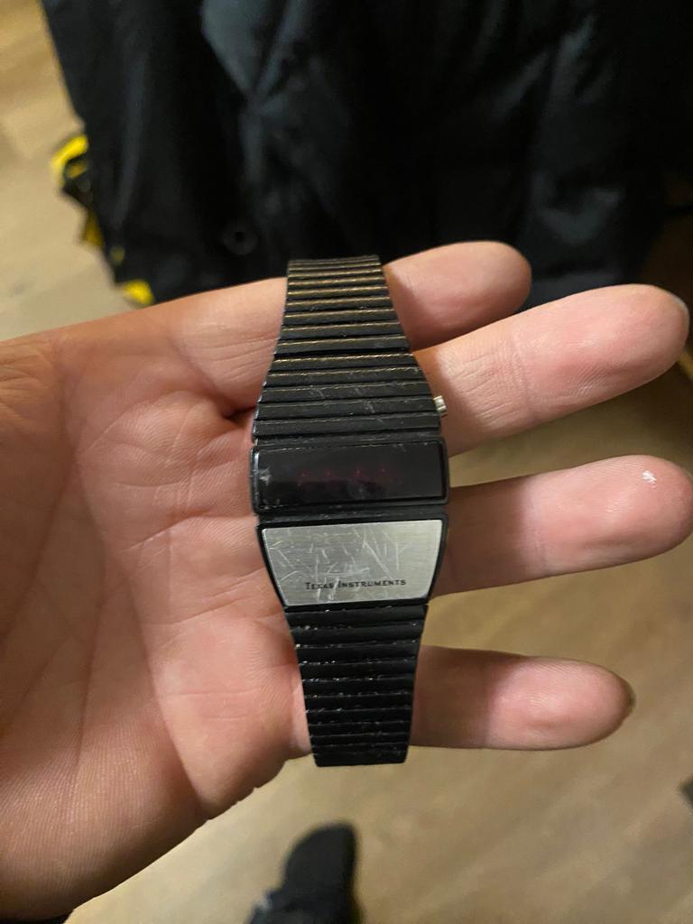 Vintage Texas Instruments Digitaal Horloge zeer uniek, Ophalen