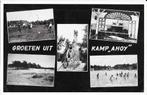 Oosterhout, Kamp Ahoy, zwembad, glijbaan, kapel, voetballers, Verzenden, 1940 tot 1960, Gelopen, Noord-Brabant