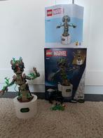 Lego marvel 76297 dancing groot, Ophalen, Zo goed als nieuw, Complete set, Lego