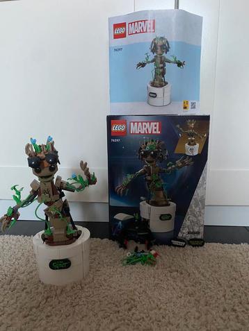 Lego marvel 76297 dancing groot beschikbaar voor biedingen