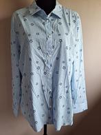 Nieuwe blauw/wit gestreepte stretch blouse Hema, maat XL, Kleding | Dames, Blouses en Tunieken, Nieuw, Hema, Ophalen of Verzenden