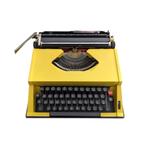 vintage gele Gracia de Luxe-typemachine, Diversen, Typemachines, Ophalen of Verzenden, Zo goed als nieuw