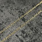 14 karaats gouden ketting figaro schakel massief