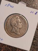1 Gulden Willem l,1840., Ophalen of Verzenden, Koning Willem I, 1 gulden