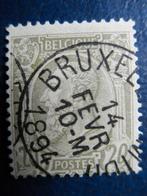 Postzegels België 1884 koning Leopold nr 43 - cw. 2,00., Postzegels en Munten, Postzegels | Europa | België, Ophalen of Verzenden