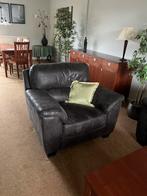 Lekkere stoel alcantara antraciet, Huis en Inrichting, Fauteuils, Ophalen, Zo goed als nieuw